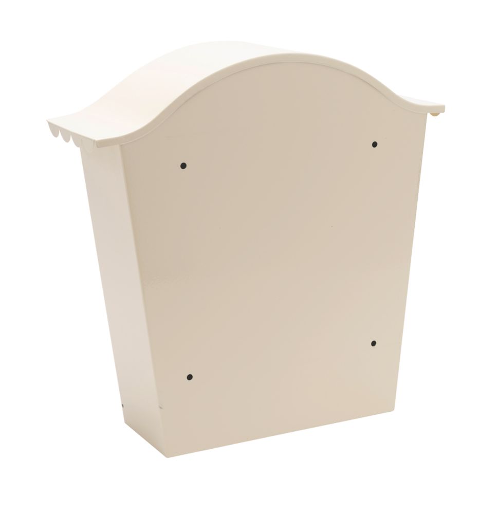 Burg-Wächter MB01AC Antique Cream Classic Wall Mounted Galvanised Steel Lockable Weatherproof Post Box - 36x37x13cm : Buy Online at Best Price in KSA - Souq is now