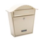 Burg-Wachter Classic Post Box Cream Powder-Coated