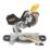 DEWALT DCS365N-XJ 184mm 18V Li-Ion XR  Cordless Single-Bevel Sliding Compound Mitre Saw - Bare
