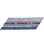 1000 X 90mm Galvanised Ring Framing Nails,Clipped D-Head, For DEWALT