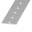 Essentials Silver Flat Profile 1m x 40mm x 2mm