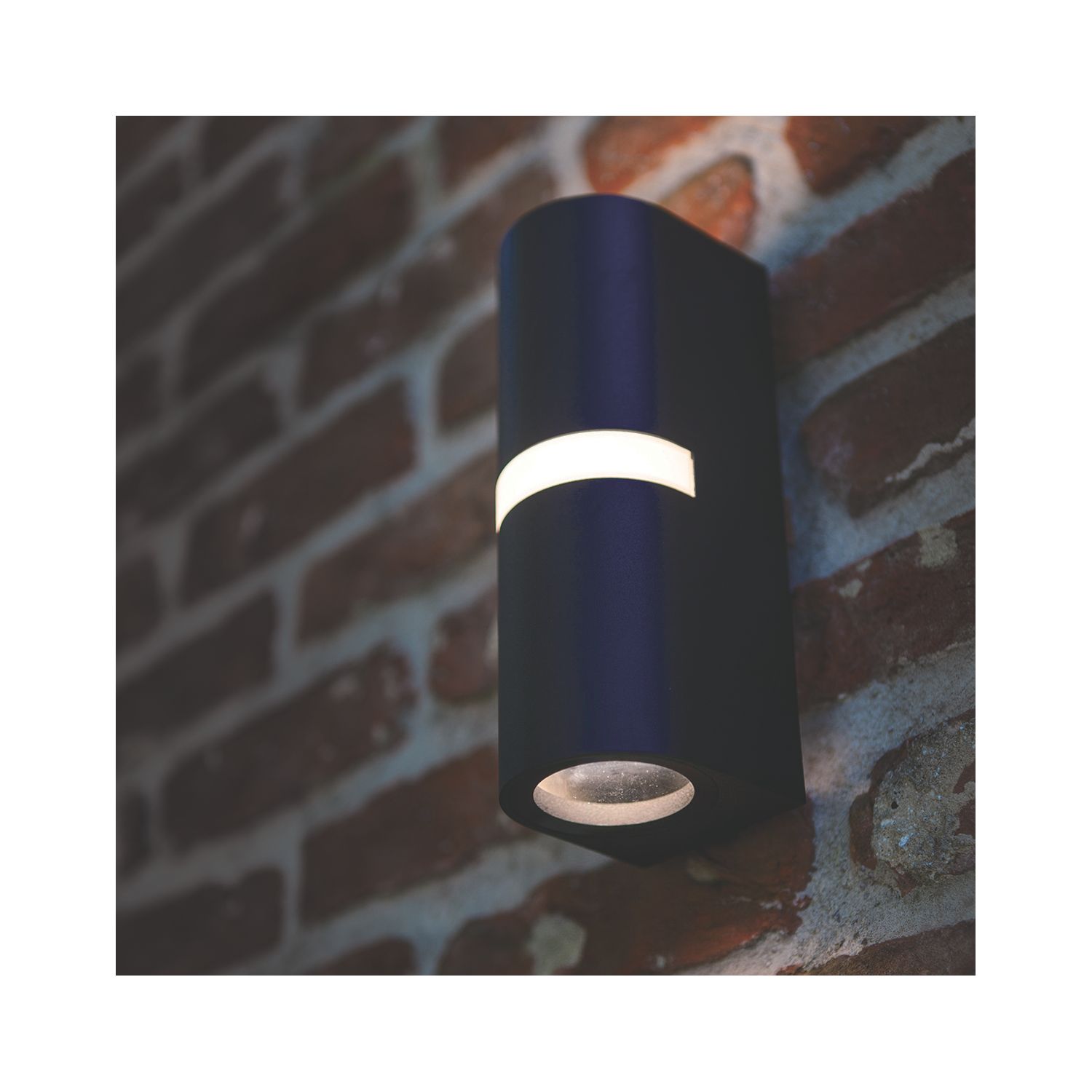 Lutec Mika Outdoor Wall Light Black (322EF)