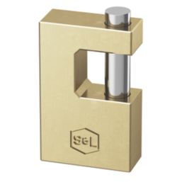 Smith & Locke  Brass   Closed Shackle  Padlock 60mm