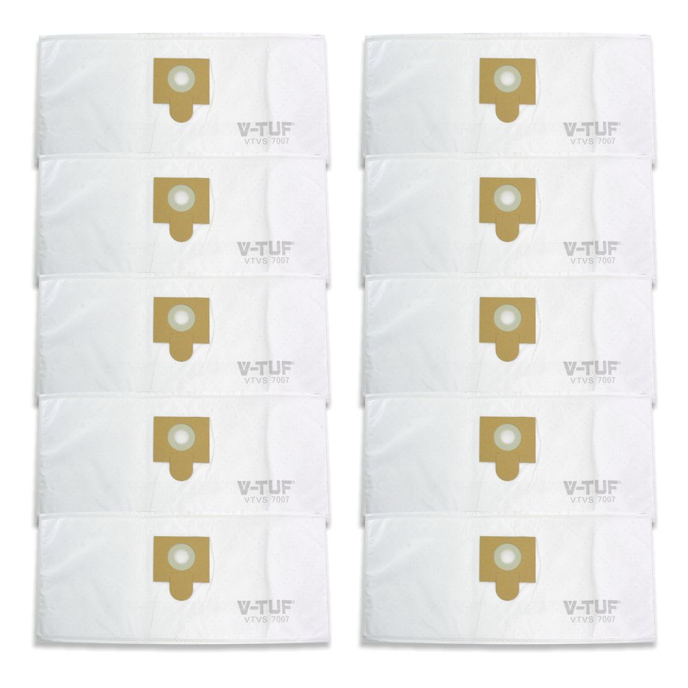 V-Tuf Mighty & Midi 15Ltr Dust Bags 10 Pack
