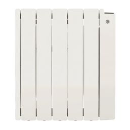 Acova Taiga 750W Electric Aluminium Horizontal Radiator 575mm x 509mm White 2559BTU