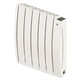Acova Taiga 750W Electric Aluminium Horizontal Radiator 575mm x 509mm White 2559BTU