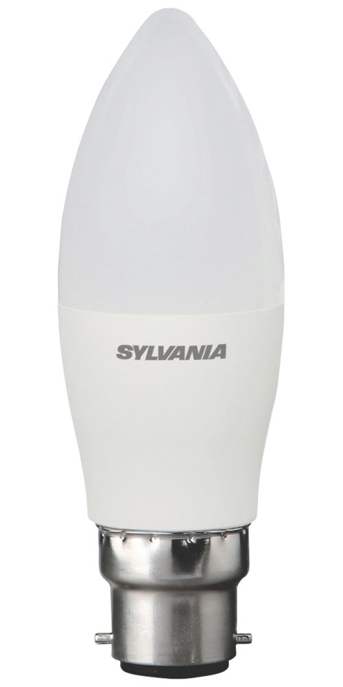 Sylvania Toledo BC Candle LED Light Bulb 806lm 8W Screwfix