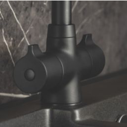 Streame by Abode Crescendo Quad Dual-Lever Mono Mixer Matt Black