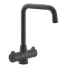 Streame by Abode Crescendo Quad Dual-Lever Mono Mixer Matt Black