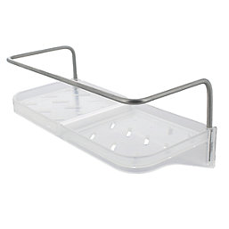 Triton Envi Clear Acrylic Soap Shelf for Retro-Fit Plate 150mm x 50mm x 25mm
