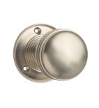 Brown Wood Polished Aged Brass Beehive Mortice Door Knobs – The Ceramic Store