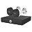 Yale YSV-2CSMD-4CK 1TB 4-Channel 1080p Smart Motion CCTV Kit incl. XVR & 2 Indoor & Outdoor Cameras