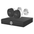 Yale YSV-2CSMD-4CK 1TB 4-Channel 1080p Smart Motion CCTV Kit incl. XVR & 2 Indoor & Outdoor Cameras