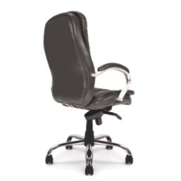 Nautilus Designs Santiago High Back Executive Chair Black