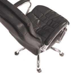 Nautilus Designs Santiago High Back Executive Chair Black