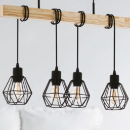 Eglo Southery Bar 2-Light Spotlight Gold