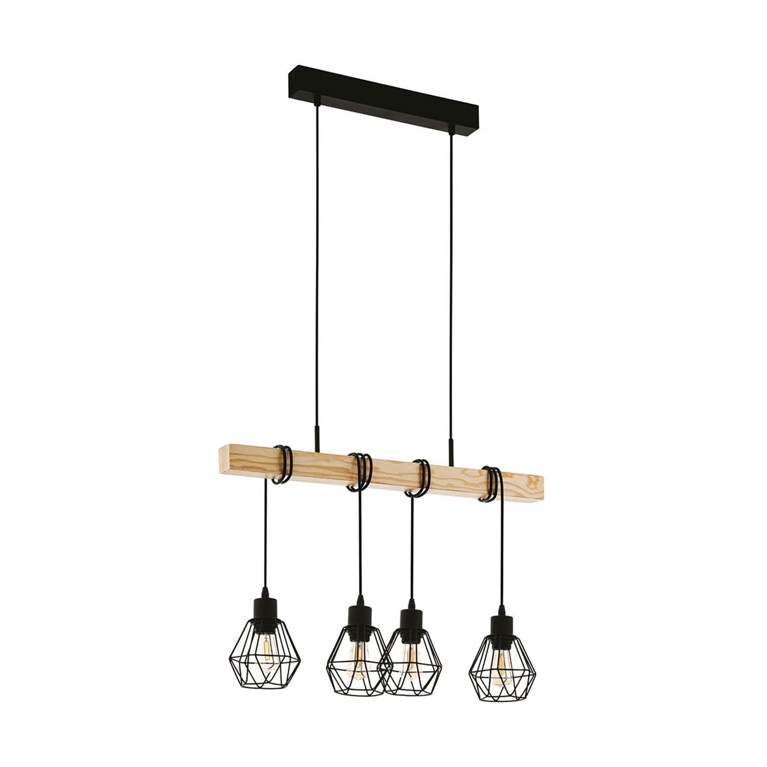 Eglo Southery Bar 2-Light Spotlight Gold (322PL)