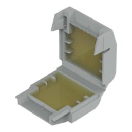 Wago 207-1431 3-Entry IPX8 Gelbox for Splicing Connectors Grey 4 Pack