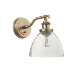 Quay Design Karlson Adjustable Wall Light Antique Brass