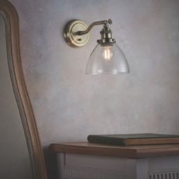 Quay Design Karlson Adjustable Wall Light Antique Brass