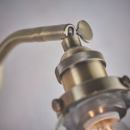 Quay Design Karlson Adjustable Wall Light Antique Brass