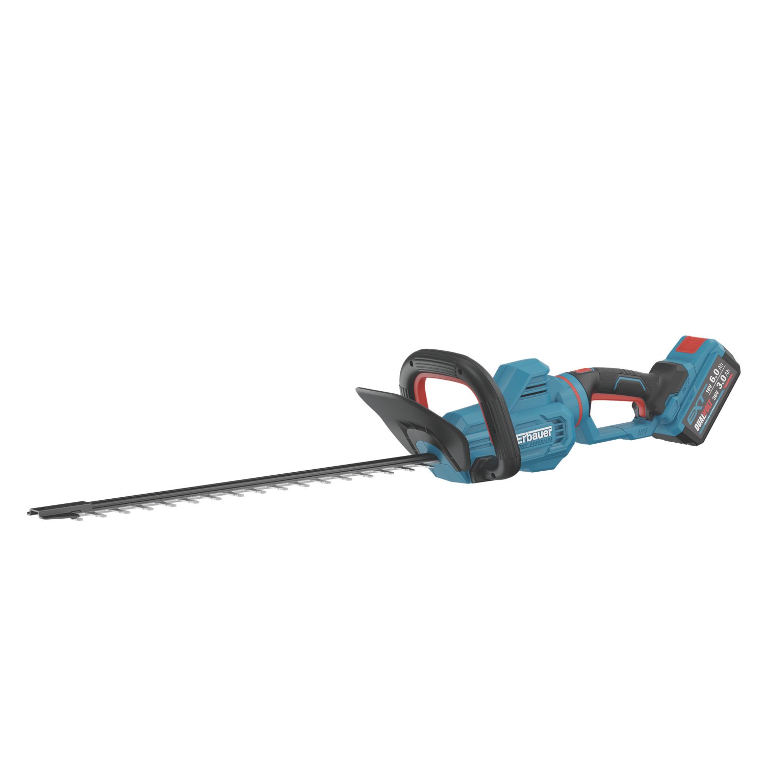 Erbauer ERI1024GHT 55cm 18/36V 1 x 3.0/6.0Ah Li-Ion EXT Brushless Cordless Hedge Trimmer (322YY)