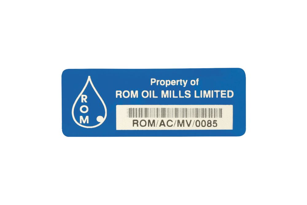 Asset Protect Asset Tags Blue 19mm x 51mm 100 Pack - Screwfix