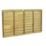 Forest Super Lap  Fence Panels Natural Timber 6' x 4' Pack of 8