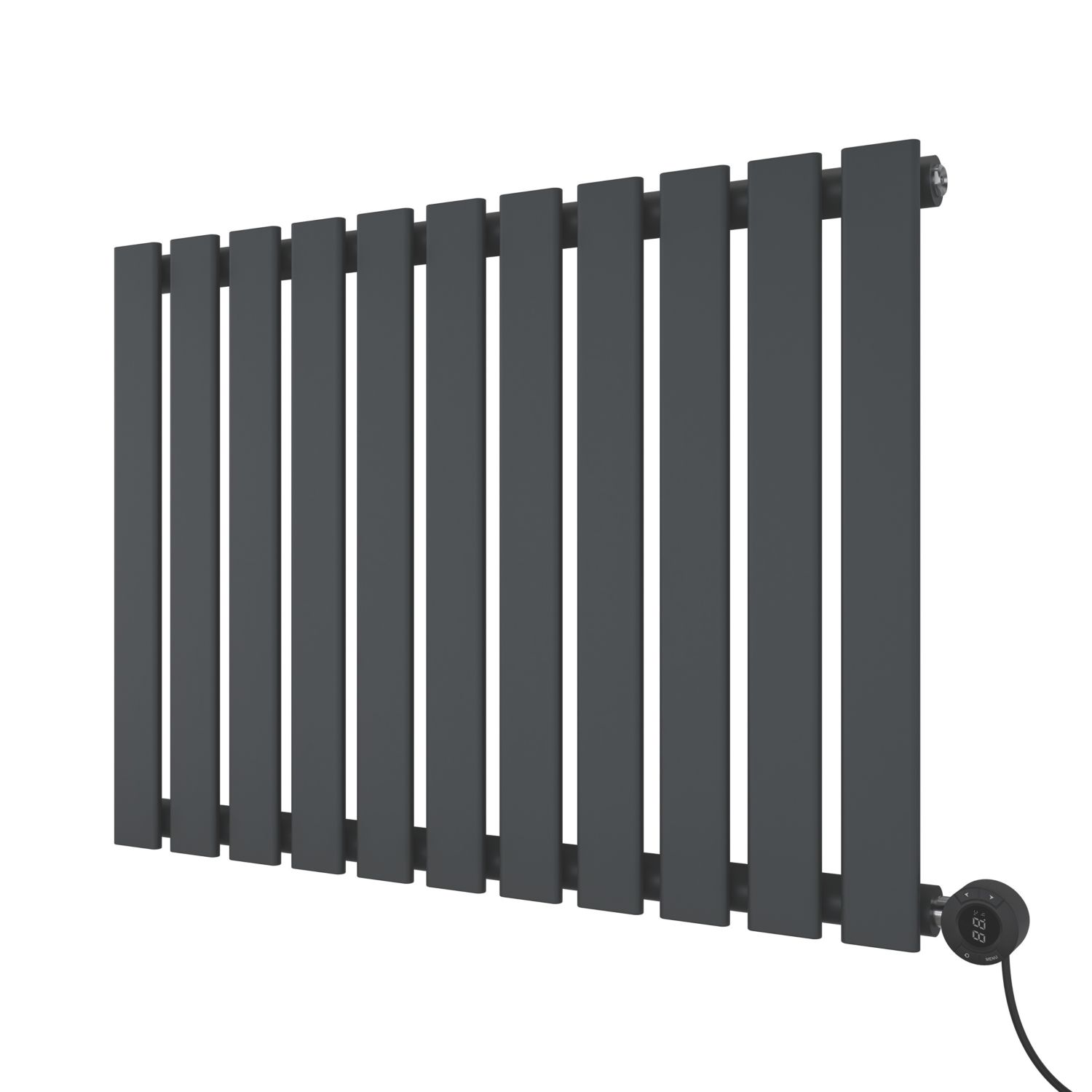 Azur Ilios 800W Electric Radiator 600mm x 828mm Anthracite 2731BTU (323AC)