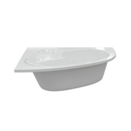 Utah  Double-Ended Bath Acrylic No Tap Holes 1500mm x 950mm