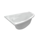 Utah  Double-Ended Bath Acrylic No Tap Holes 1500mm x 950mm