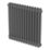 Flomasta 600mm x 605mm 2087BTU Anthracite Horizontal 2 Column Radiator