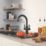 Grohe Start Dual Lever Kitchen Tap Matt Black