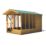 Shire  10' x 6' 6" (Nominal) Apex Shiplap T&G Timber Dog Kennel