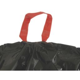 L-PRO  Black Bin Liners 124Ltr 45 Pack