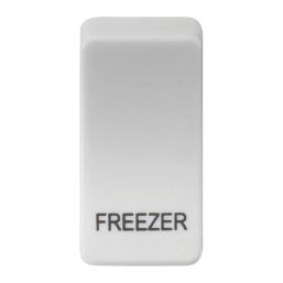 Knightsbridge 'FREEZER' Switch Cover White