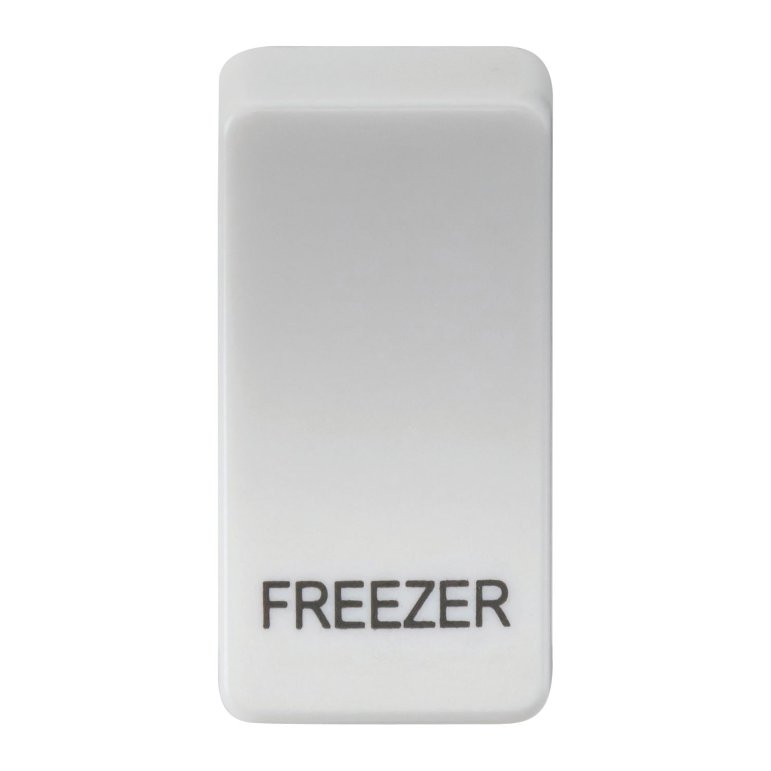Knightsbridge 'FREEZER' Switch Cover White (323CR)