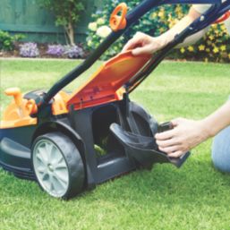 LawnMaster M2EB1637M-01 1600W 37cm Electric Rotary Lawn Mower 220-240V