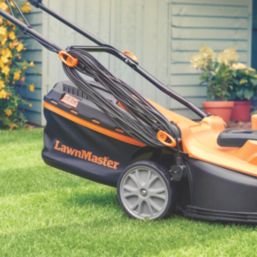 LawnMaster M2EB1637M-01 1600W 37cm Electric Rotary Lawn Mower 220-240V