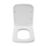 Croydex Leven Flexi-Fix Soft-Close with Quick-Release Square Toilet Seat Thermoset Plastic White