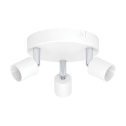 Eglo Stecci-E Round 3-Light Spotlight White