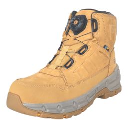 Site Assert Size 9  Tan Waterproof  Safety Boots
