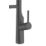 Clearwater Alasia Pull-Off Twin Spray Head Tap Matt Black