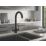 ETAL Sorrento Twin Lever Kitchen Mixer Tap Matt Black