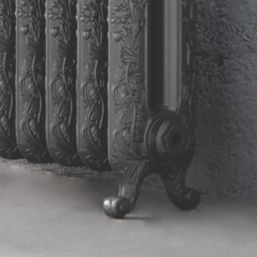 Arroll 597mm x 1009mm 5325BTU Cast Grey Cast Iron 2 Column Radiator