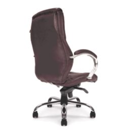 Nautilus Designs Sandown High Back Executive Chair Brown
