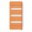 Terma 1110mm x 500mm 2046BTU Orange Flat Electric Towel Radiator