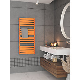 Terma Warp T One Electric Towel Rail 1110mm x 500mm Orange 2046BTU