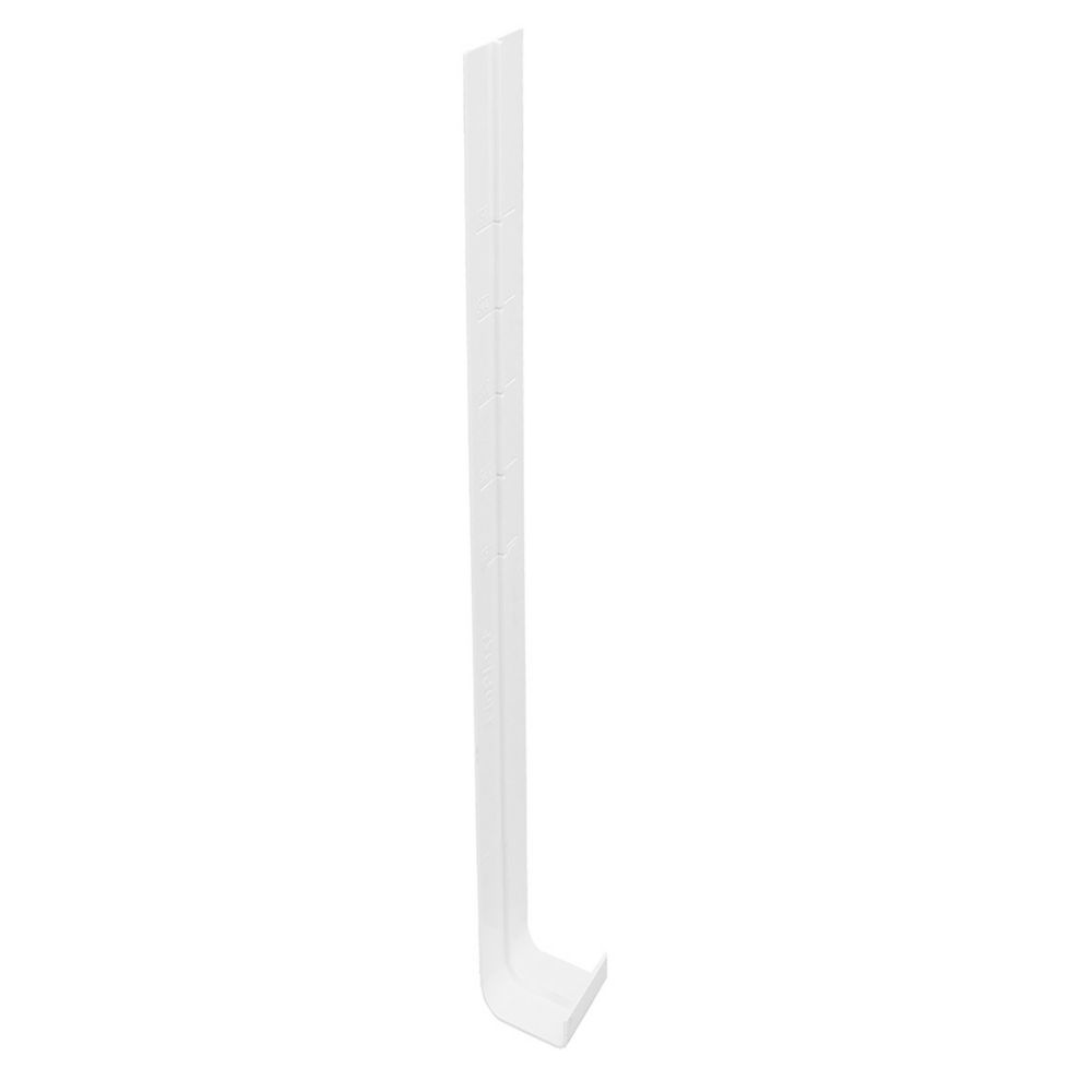 FloPlast White Bargeboard Moulding Trim – 500mm Length, External Cladding For Roof & Fascia