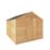 Mercia Value Windowless 7' 6" x 9' 6" (Nominal) Apex Overlap Timber Shed